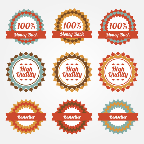 Collection of sale badges, labels. - Vector, Image