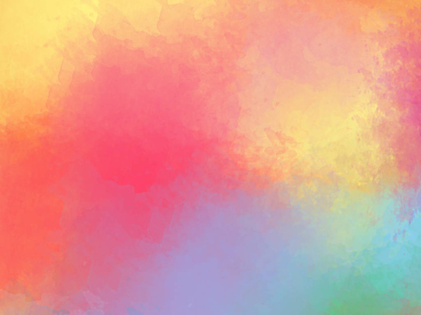 Multicolored watercolor abstract background texture - Photo, Image