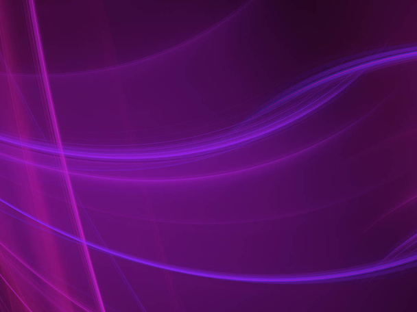 purple abstract fractal background 3d rendering illustration - 写真・画像