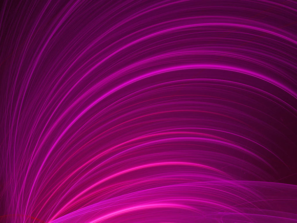 purple abstract fractal background 3d rendering illustration - Photo, Image