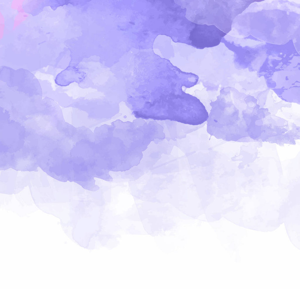 Azul, violeta acuarela fondo vector
 - Vector, imagen