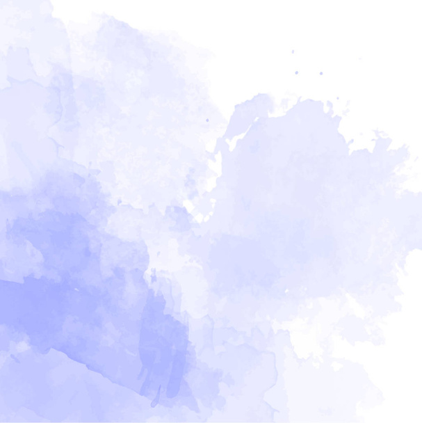 blau, violett Aquarell Hintergrund Vektor - Vektor, Bild