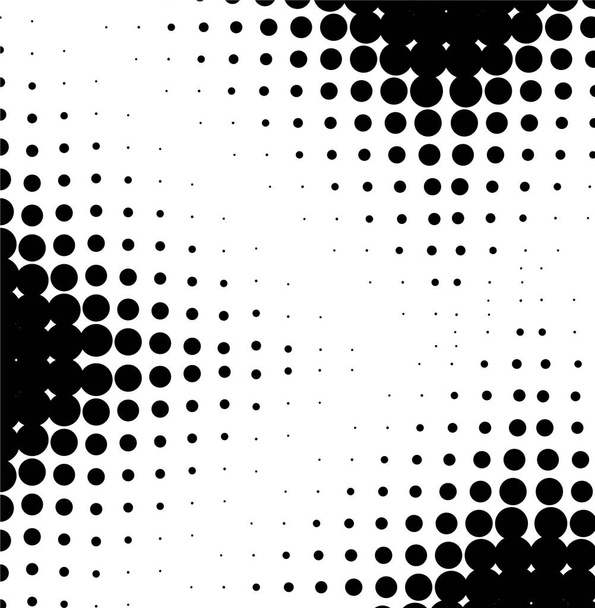 Halftoon patroon vector achtergrond - Vector, afbeelding