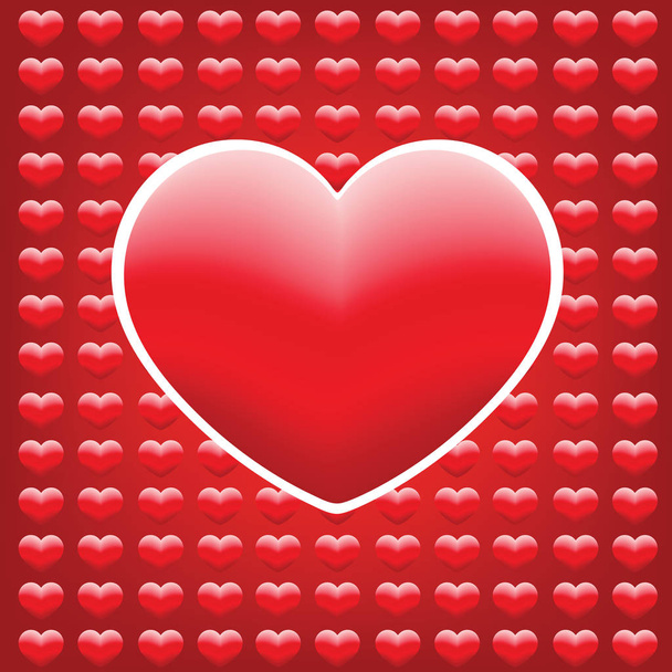 バレンタインの愛のベクトル グラフィック デザイン - ベクター画像