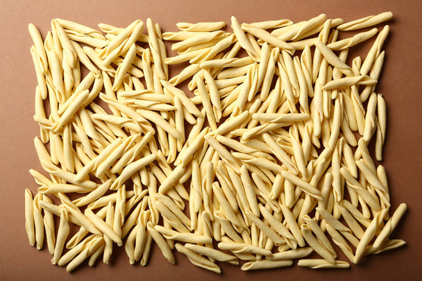 Italian pasta flat lay background, food concept - 写真・画像