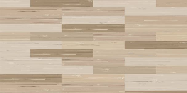 Wood plank pattern and texture for background. Vector illustration. - Vector, Image