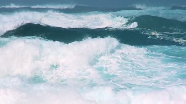 krachtige crashen golven - Video