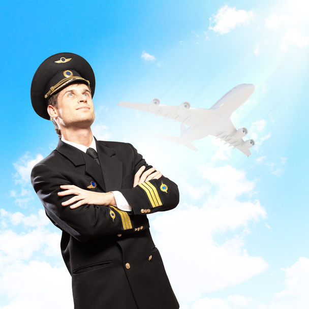 Image of male pilot - Photo, image