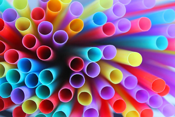 straw straws plastic drinking background abstract colourful  full screen stock, photo, photograph, image, picture, - Photo, Image
