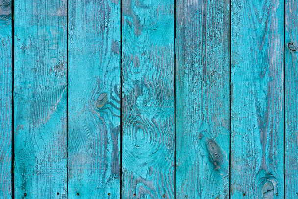 marco completo de tablones de madera azul como telón de fondo
 - Foto, Imagen