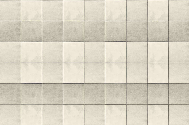 Background texture of textured square floor ceramic tiles - Photo, Image