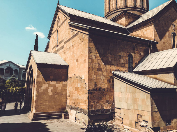 Sioni Cathedral of the Dormition is a Georgian Orthodox cathedral in Tbilisi, Georgia. - Photo, image