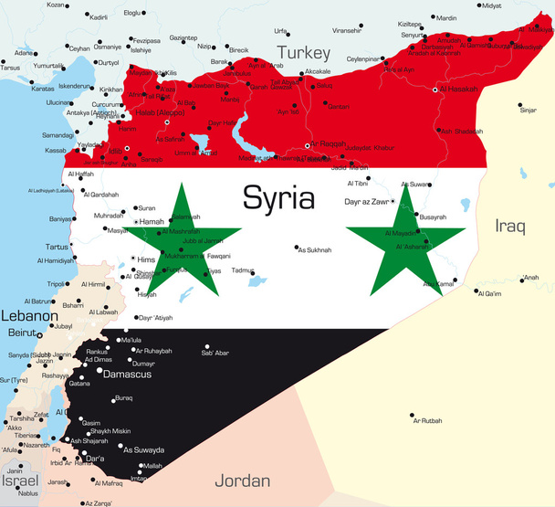 Syria - Vektor, obrázek
