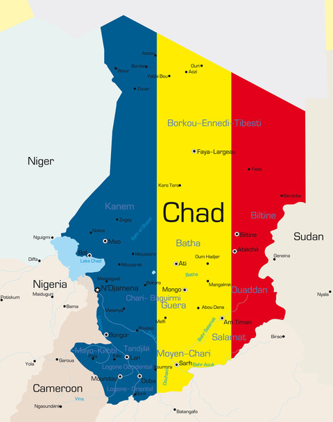 Chad.
 - Vetor, Imagem