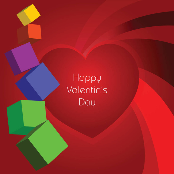 vector graphic design for VALENTINE or love - Vektor, kép