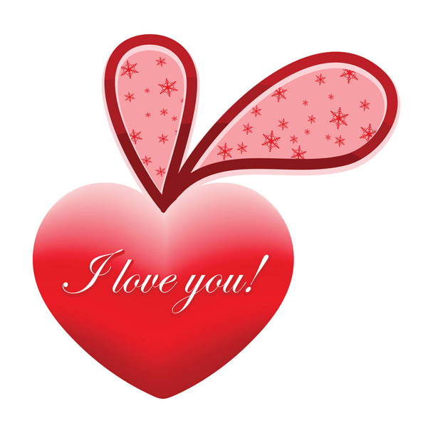 vektorový grafický design pro Valentine nebo láska - Vektor, obrázek