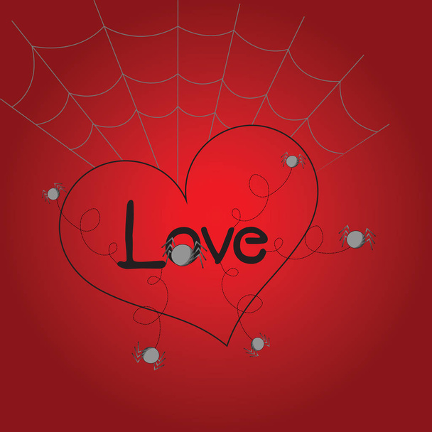vector graphic design for VALENTINE or love - Vektor, kép