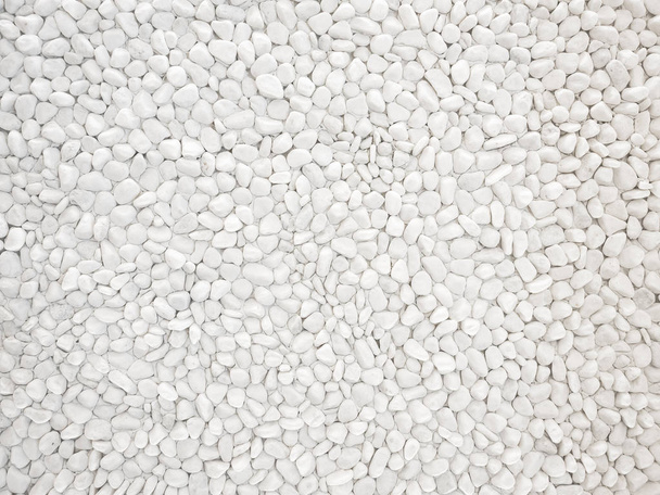 Bílé oblázky kamenné přírodní textury pozadí - Fotografie, Obrázek