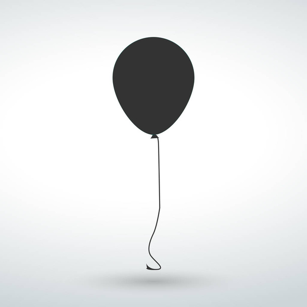 μπαλόνι εικονίδιο διάνυσμα απομονωμένες διάνυσμα σε ένα λευκό φόντο. - Διάνυσμα, εικόνα