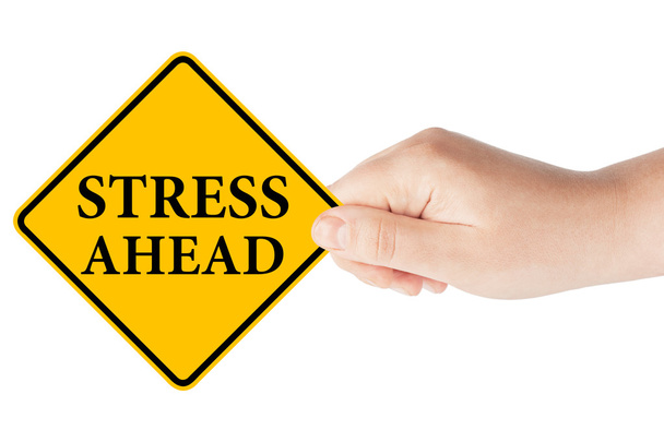 Stress Ahead Sign - Photo, Image