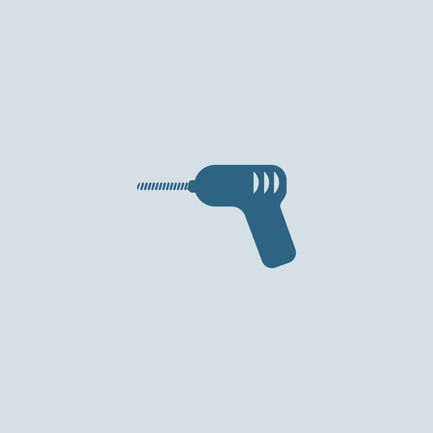 drill  web icon, vector illustration  - Vector, imagen