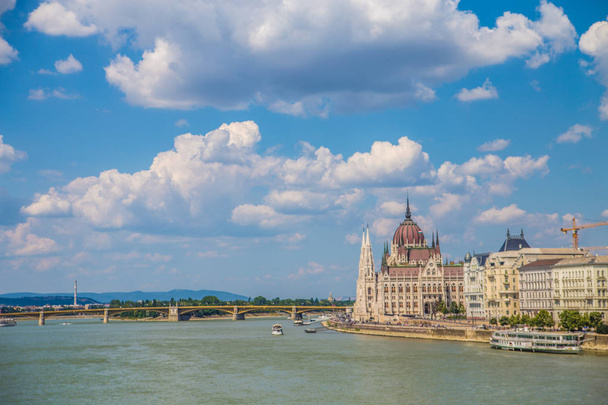 Panoráma města Budapešť v Maďarsku - Fotografie, Obrázek