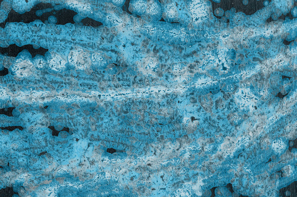 textuur van blauwe verf, abstracte achtergrond - Foto, afbeelding
