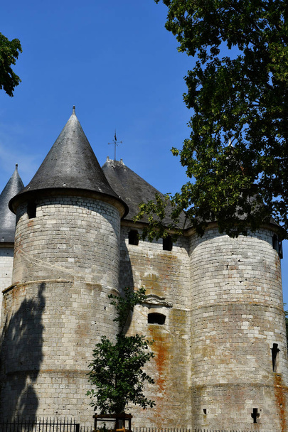 Vernon, France - july 27 2018 : the chateau des Tourelle - Foto, imagen