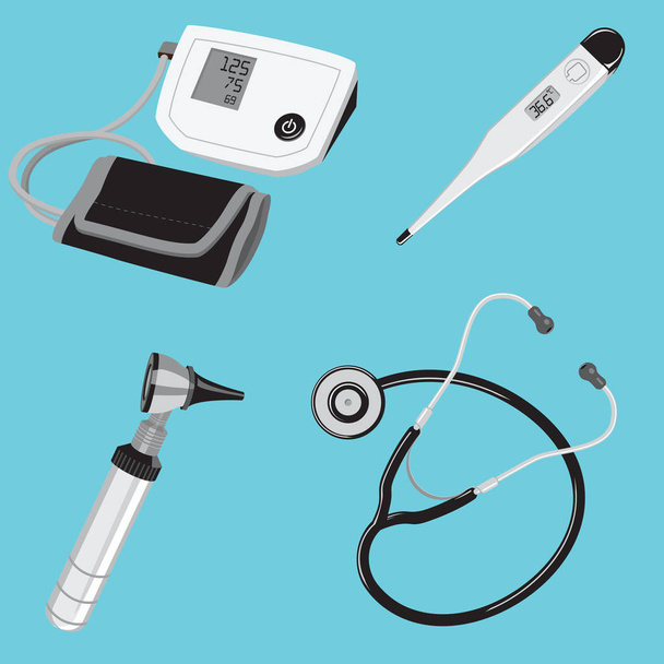 Médico herramientas equipo médico
 - Vector, Imagen