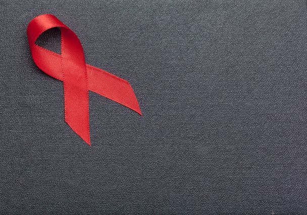 ribbon as symbol of aids awareness - Фото, зображення