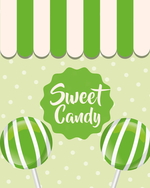 солодкі цукерки концепції
 - Вектор, зображення