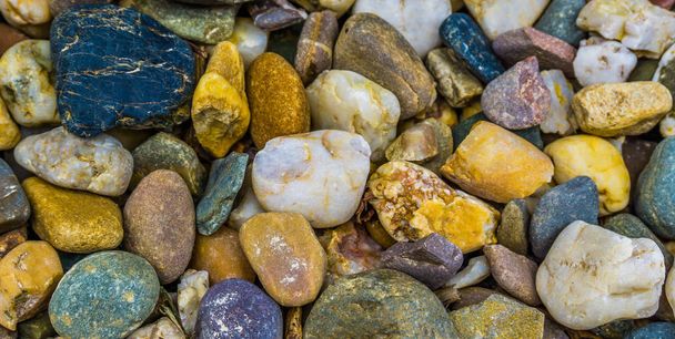 piedras de diferentes colores macro primer plano textura de fondo
 - Foto, Imagen