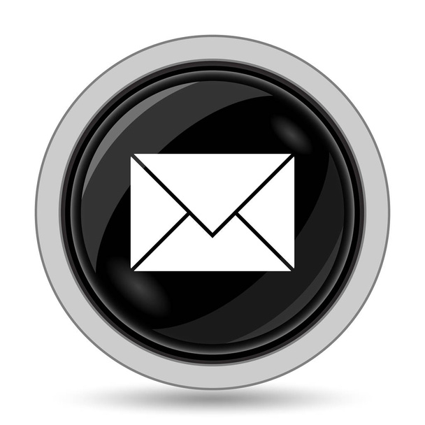 E-Mail-Symbol. Internet-Taste auf weißem Hintergrund - Foto, Bild