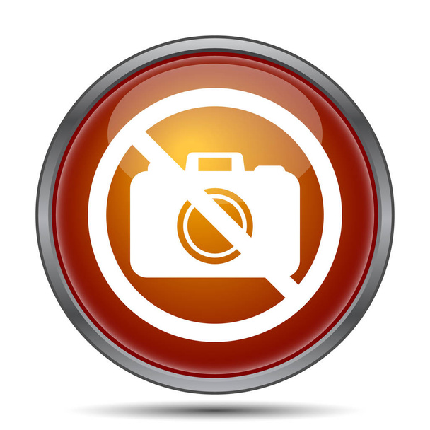 εικονίδιο κάμερας απαγορευμένη - Φωτογραφία, εικόνα