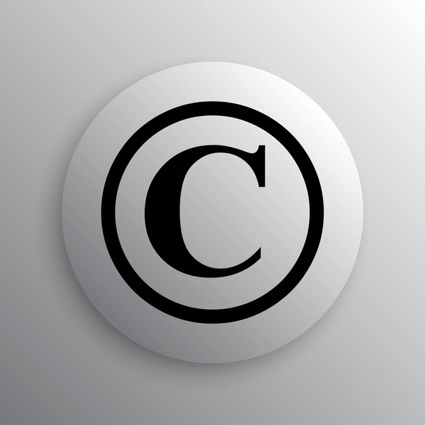 ikona praw autorskich - Zdjęcie, obraz