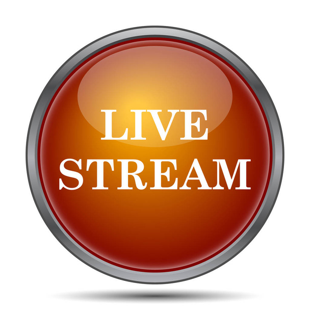 Live stream pictogram - Foto, afbeelding