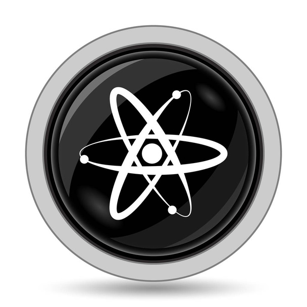 Atomikuvake. Internet-painike valkoisella taustalla
 - Valokuva, kuva