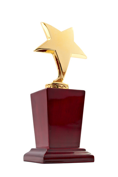Gold star award - Foto, Imagem