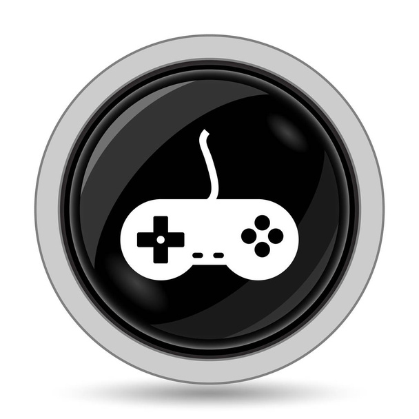 Icono del mando. Botón de Internet sobre fondo blanco
 - Foto, Imagen