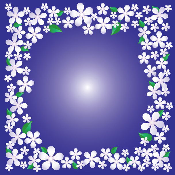 Flower frame. - Vector, afbeelding