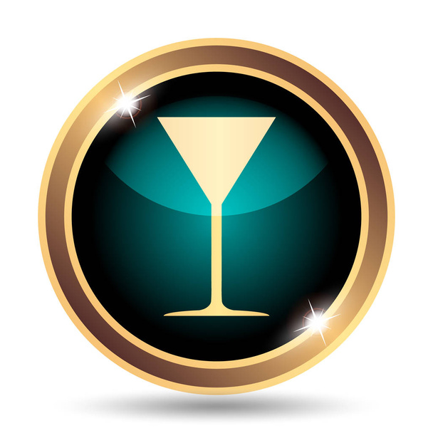 ikona szklana martini - Zdjęcie, obraz