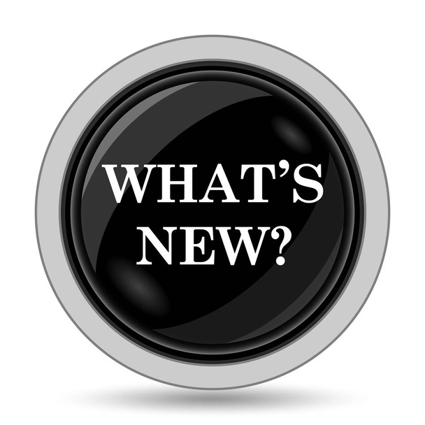 Whats new icon. Internet button on white background - Photo, Image
