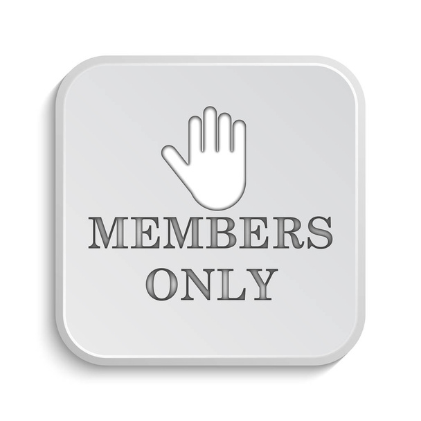 Members only icon - Photo, Image