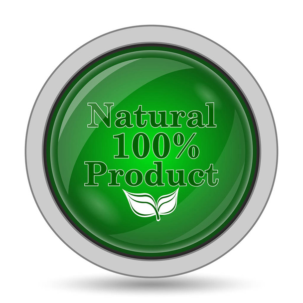 100 Icône de produit naturel pour cent
 - Photo, image