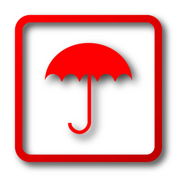 Значок парасольки. кнопка Інтернету на білому тлі
 - Фото, зображення