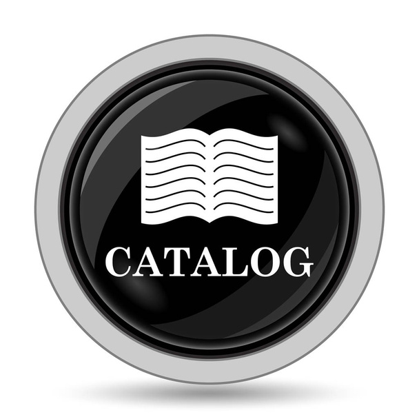 Icono del catálogo. Botón de Internet sobre fondo blanco
 - Foto, imagen