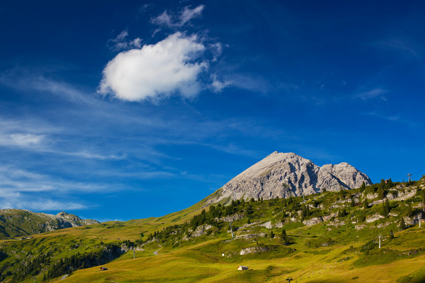 Paisagem dos Alpes
 - Foto, Imagem