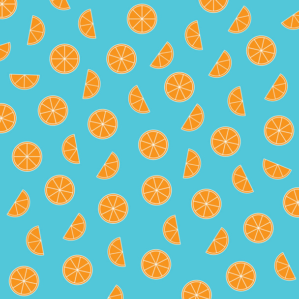 arancione frutta fette sfondo-vettore illustrazione
 - Vettoriali, immagini