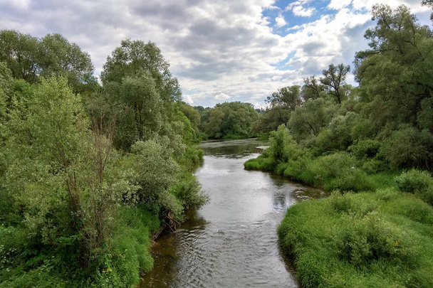 Un piccolo fiume scorre in una piccola foresta 2018
 - Foto, immagini