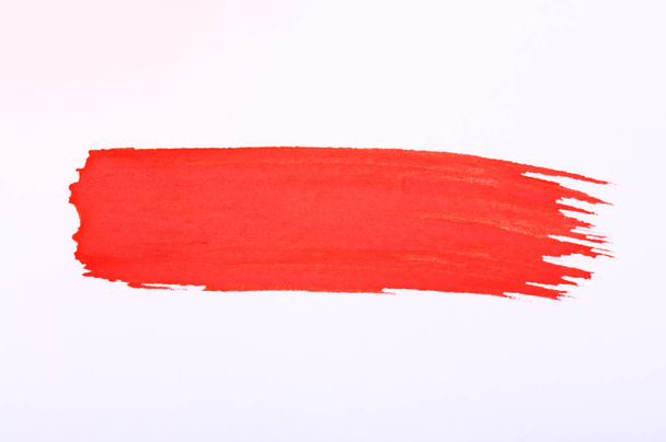 Красный маркер краски текстуры изолированы на белом фоне. Красная краска. Патент, текстура цветной акварельной краски. Гуашь. Абстракция
. - Фото, изображение